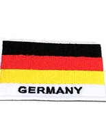 Nation Country Flags Patches Germany Emblem Logo 2 x 2.8 Inches Sew On E... - £12.59 GBP