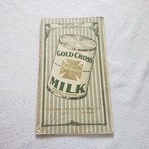 GOLD CROSS Mohawk Condensed Milk Premium List &amp; Recipe 32-pg Booklet 1927 - £7.63 GBP