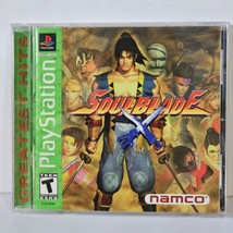 Soul Blade Greatest Hits PlayStation 1 PS One PS1 1996 Complete Case/Man... - $23.33