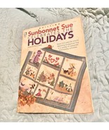 Sunbonnet Sue Celebrates The Holidays Marian Shenk Quilting Pattern Book... - $7.00