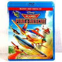 Walt Disney&#39;s: Planes Fire &amp; Rescue (Blu-ray/DVD, 2014) Like New ! - £6.74 GBP