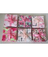 Pink Coaster Sets of 6 - 4&quot; Squares - $7.00