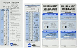 043125 Package Calculator From Miller Electric. - £32.90 GBP