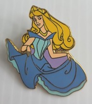 Disney Sleeping Beauty Princess Aurora  Blue Dress Error No Sleeve Pin Drawer 2 - £7.08 GBP