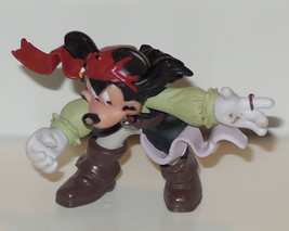 Disney Parks WDW Disneyland Exclusive Mickey as Jack Sparrow PVC Figure Rare HTF - £11.59 GBP