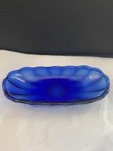 Anchor Hocking Cobalt Blue  Relish Dish 8x4x1.5&quot; - $8.00