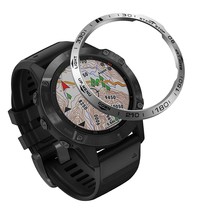 For Fenix 6X/Fenix 6X Pro 51Mm Watch Bezel,Stainless Steel Polished Adhesive Cov - £27.23 GBP