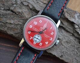 Buran Aviator watch vintage Retro USSR Soviet Mens gift for birthday men - $470.00