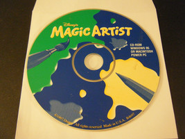 Disney&#39;s Magic Artist (PC &amp; MAC, 1997) - Disc Only!!! - £9.06 GBP