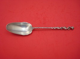 Reverse Twist #8 by Whiting Sterling Silver Salad Serving Spoon 9 1/2&quot; - £165.43 GBP