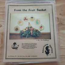 From the Fruit Basket by Ann Heitkamp Americana Applique 1983 Vintage - $8.90