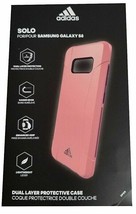 NEW Adidas Solo Case Dual-Layer Protection for Samsung Galaxy S8 Rose Pink - £4.42 GBP