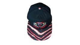 *VINTAGE* Zubaz Chicago Bulls snapback hat 91, 92 Back2Back NBA World Champions - £33.58 GBP