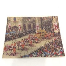 Victory Wooden Coronation Jigsaw Puzzle  England Royalty Buckingham Complete - £46.69 GBP