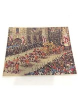 Victory Wooden Coronation Jigsaw Puzzle  England Royalty Buckingham Comp... - £46.69 GBP