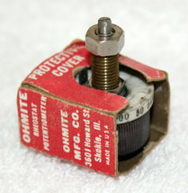 Ohmite 50 Ohm 0.5 Amp Guitar Amp Audio Rheostat Potentiometer in Box 749... - £39.95 GBP