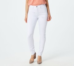 Women with Control Tall My Wonder Denim White Stain Resistant Jeans in size 28 - £15.32 GBP