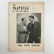 1953 Playbill Cort Theatre Menasha Skulink in The Fifth Season by Sylvia... - £11.31 GBP