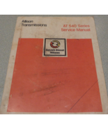 Detroit Diesel Allison Transmission AT 540 AT540 Series Service Manual 1... - $734.64 MXN