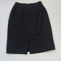 The Limited RN#54874 Women's Black Rear Zipper & Slit Skirt Size 6 image 12