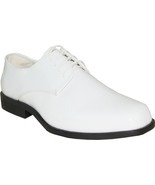 VANGELO Mens Tuxedo Shoe TUX-1 Wrinkle Free Dress Shoe Medium Width Whit... - £47.41 GBP+