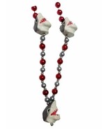 Shark Bite Mardi Gras Bead Necklace - $5.22