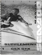 Sea Doo Shop Manual Supplement GSX 5620 GTX 5640 OEM 219100034 Spiral Bound Book - £13.98 GBP