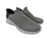 Skechers Men&#39;s Quick Fit Slip On Casual Walking Shoe Gray Size 12M - $47.49