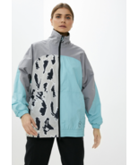 Adidas by Stella McCartney HA8968 Animal Print Oversize Track Jacket ( M ) - £116.48 GBP