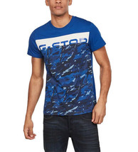 G-Star Raw Men&#39;s Graphic 14 R Tee, Hudson Blue, X-Large 3731-9 - £27.69 GBP