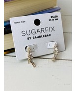 New SUGARFIX by BaubleBar Crystal Cluster Ear Crawlers - Gold Free Shipping - £7.32 GBP