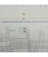 Suzuki OEM Technical Bulletin Model GT250M Renamed GT250A + Wiring diagrams - £15.21 GBP