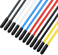 12Pcs Plastic Protection Antenna Tube with Caps for RC Cars FPV Drone Receiver A - $13.99
