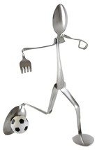 Forked Up Art S70 Spoon Soccer Player - £20.99 GBP