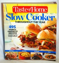 Taste of Home Slow Cooker Cookbook 495 Family Favorite Recipes - £11.62 GBP