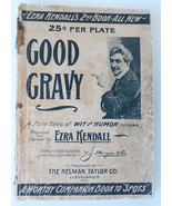 Good Gravy Ezra Kendall&#39;s 2rd book of wit humor 1901 vintage drawings - €12,02 EUR