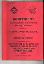 REA Agreement employers 1967 booklet advertising vintage transportation - $14.00