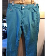 Re-Hash Women’s 26 Light Blue Super Skinny Fit Slim Denim cotton Italian... - $100.86 CAD
