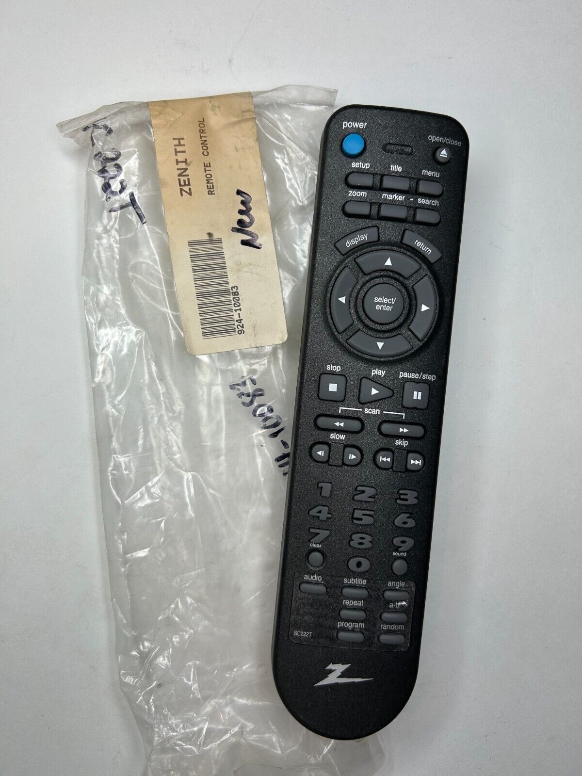 Vip2250 Receiver Remote Zenith DVD Player Remote Control NOS OEM for DVC2200 DVC2250 DVC2515 ...
