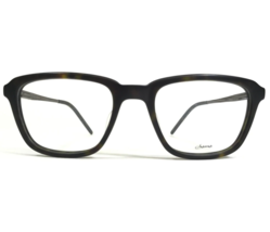 Sama Eyeglasses Frames Combustion 2 M-BISTRE-BRN Black Brown Square 51-19-143 - £112.89 GBP