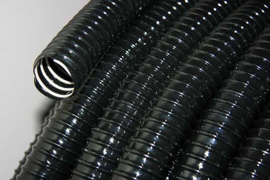 Primary image for Quality Standard Metric Ribbed Black Pond Hose 1/2" (12mm) 168 Feet (50m) Long