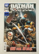 Batman And The Outsiders Comic 1 Cover A First Print 2019 Bryan Hill Gan... - £17.88 GBP