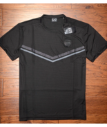Emporio Armani EA7 $145 Men&#39;s Black Dynamic Athlete Jersey Tee T-Shirt 2XL - $87.72 CAD