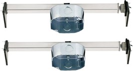T-Brace For Ceiling Fans, Twist And Lock, 3 Teeth, Ciata Lighting Saf, 2 Pack. - £51.14 GBP