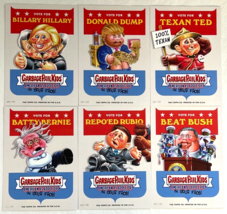 2016 Topps Garbage Pail Kids American as Apple Pie 5x7&quot; 6-Card Set Donald Trump - £351.98 GBP