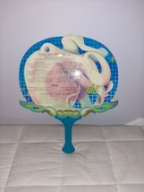 Restaurant Menu Laminated Pool Side Menu Doubles as a Fan with handle - $11.00