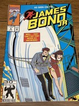 James Bond Jr Well They Can’t Say They Never Go Anywhere 1992 Marvel Comic Book - $10.89