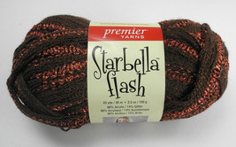 Starbella Flash Premier Yarns Acrylic/Glitter Yarn - 1 Skein Color Inlay #16-4 I - $7.55