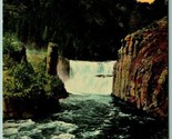 Lower Snake River Falls Twin Falls Idaho ID UNP DB Postcard F4 - $4.90