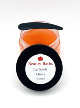 Cherry Lip Scrub handmade exfoliating sugar scrub gift for her natural l... - $8.04